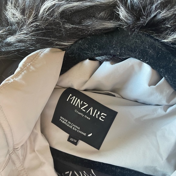 MINZARE Women's Thickened Down Coat Warm - XS, NWT - Picture 8 of 9